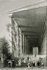 Colonnade of Congress-Hall (Saratoga Springs)