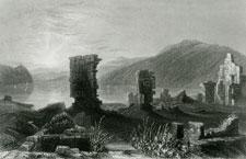 View of the Ruins of Fort Ticonderoga