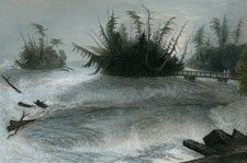 The Rapids above the Falls of Niagara