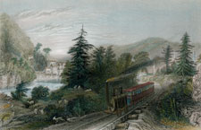 Rail-Road Scene, Little Falls (Valley of the Mohawk)