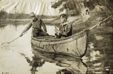 Goodwin canoe print