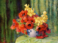 Vintage flower prints
