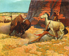 Buffalo hunt