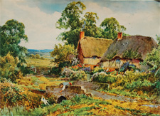 Genuine Vintage landscape prints from 1910s-1940s