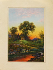 Genuine Vintage landscape prints from 1910s-1940s