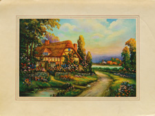 Genuine Vintage landscape prints from 1910s-1940s