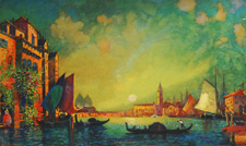 Vintage calendar/poster art