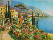 Vintage calendar/poster art