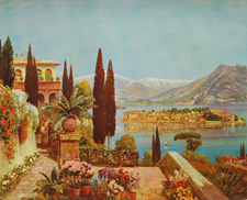Vintage calendar/poster art