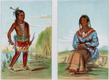 Seminole boy and woman