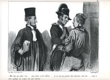 Daumier legal caricature