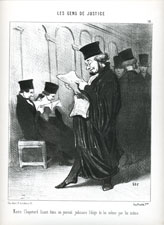 Daumier legal caricature