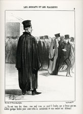 Daumier legal caricature