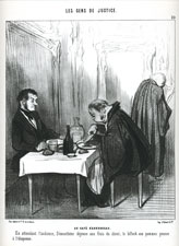 Daumier legal caricature