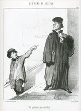 Daumier legal scene