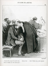 Daumier legal scene