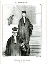 Daumier legal scene