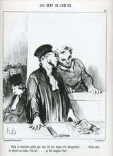 Daumier legal caricature