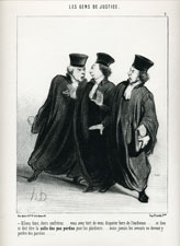 Daumier legal caricature