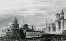 Ruins about the Taj Mahal, Agra