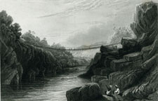 Grass Rope Bridge at Teree, Gurwall