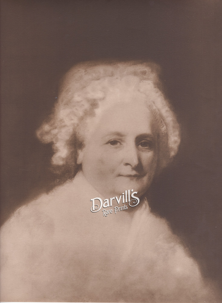 Martha Washington Portrait : Martha on $1 · George Washington's Mount Vernon : Gilbert stuart painted martha washington from life in 1796, when the presidential couple was living in philadelphia this painting is a copy based on stuart's original study, the athenaeum portrait.