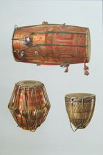 Indian Drums (matted print)