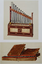 Portable Organ and Bible Regal