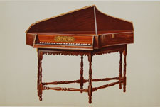 Double Spinet or Virginal