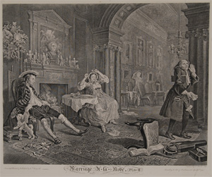 Marriage à la Mode by William Hogarth