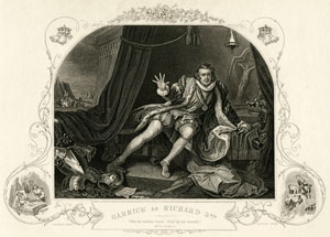 Garrick as Richard 3rd