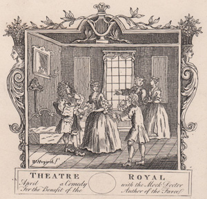 THEATRE ROYAL April __ a Comedy with the Mock Doctor For the Benefit of the Author of the Farce 