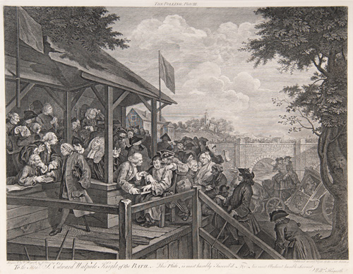 An Election Entertainment by William Hogarth