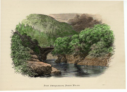 PONT ABERGLASLYN, NORTH WALES