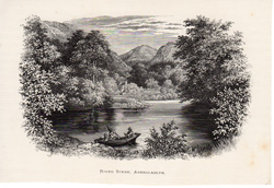 RIVER SCENE, ABERGLASLYN