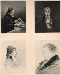 Four Portraits of J.M.W. Turner, R.A.