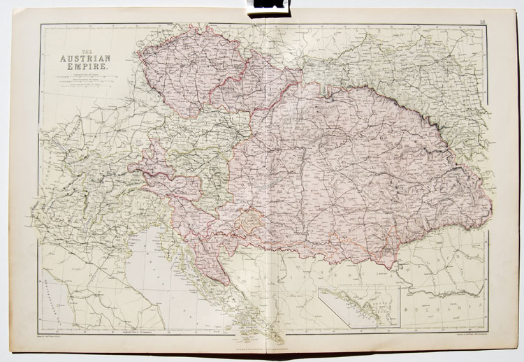 austrian empire by blackie and son 1860