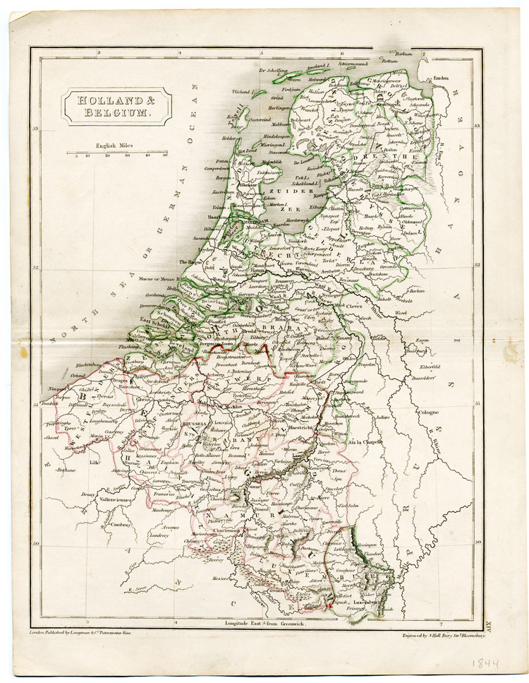 Holland and Belgium Butler 1831