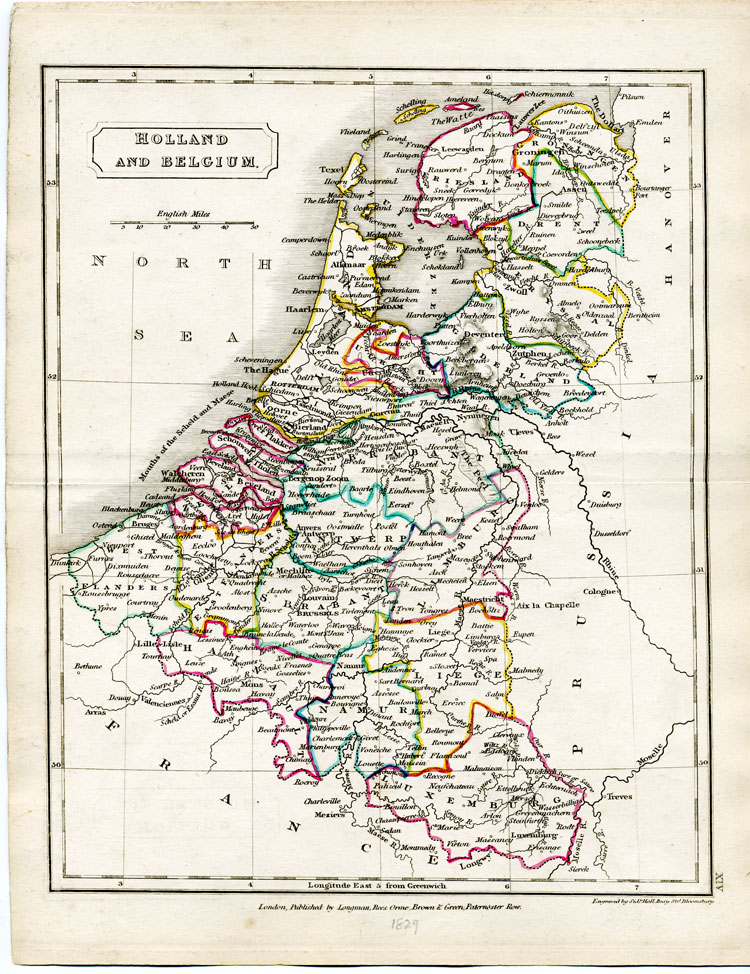 Holland and Belgium Butler 1831