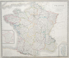 Alexander Johnston map of France