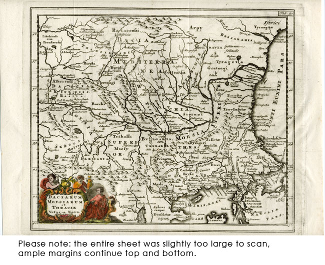 Phillipi Cluverii's Vindeliciae et Norici 1697 (Switzerland antique map)