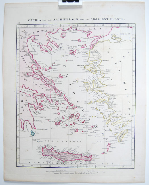 Candia and the Archipelago with the adjacent coasts