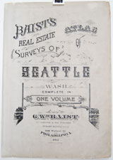 Baist's Real Estate Surveys of Seattle title page