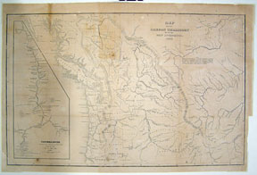 United States Exploring Edition Oregon Terrritory 1849