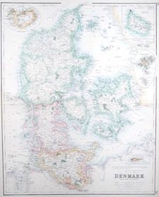 Johnston map of Denmark