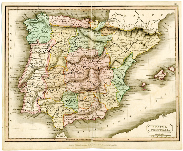 Spain and Portugal 1817 Dr. Brooke's