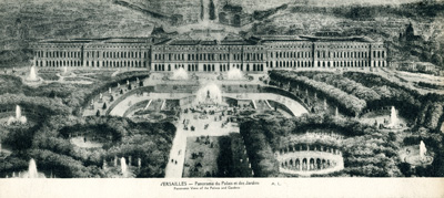 Versailles  Panorama du Palais et des Jardins