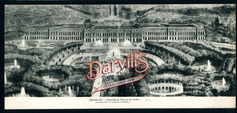 Versailles, Palais du Grand Trianon, Chambre de Louis Philippe, Vintage  silver print, ca.1900, stéréo by Photographie originale / Original  photograph: (1900) Photograph