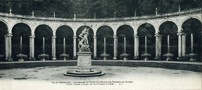 The Park  Colonade by Mansart, and rape of Prosperine, by Girardon
