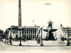 Concorde Place, Obelisk and Fountains